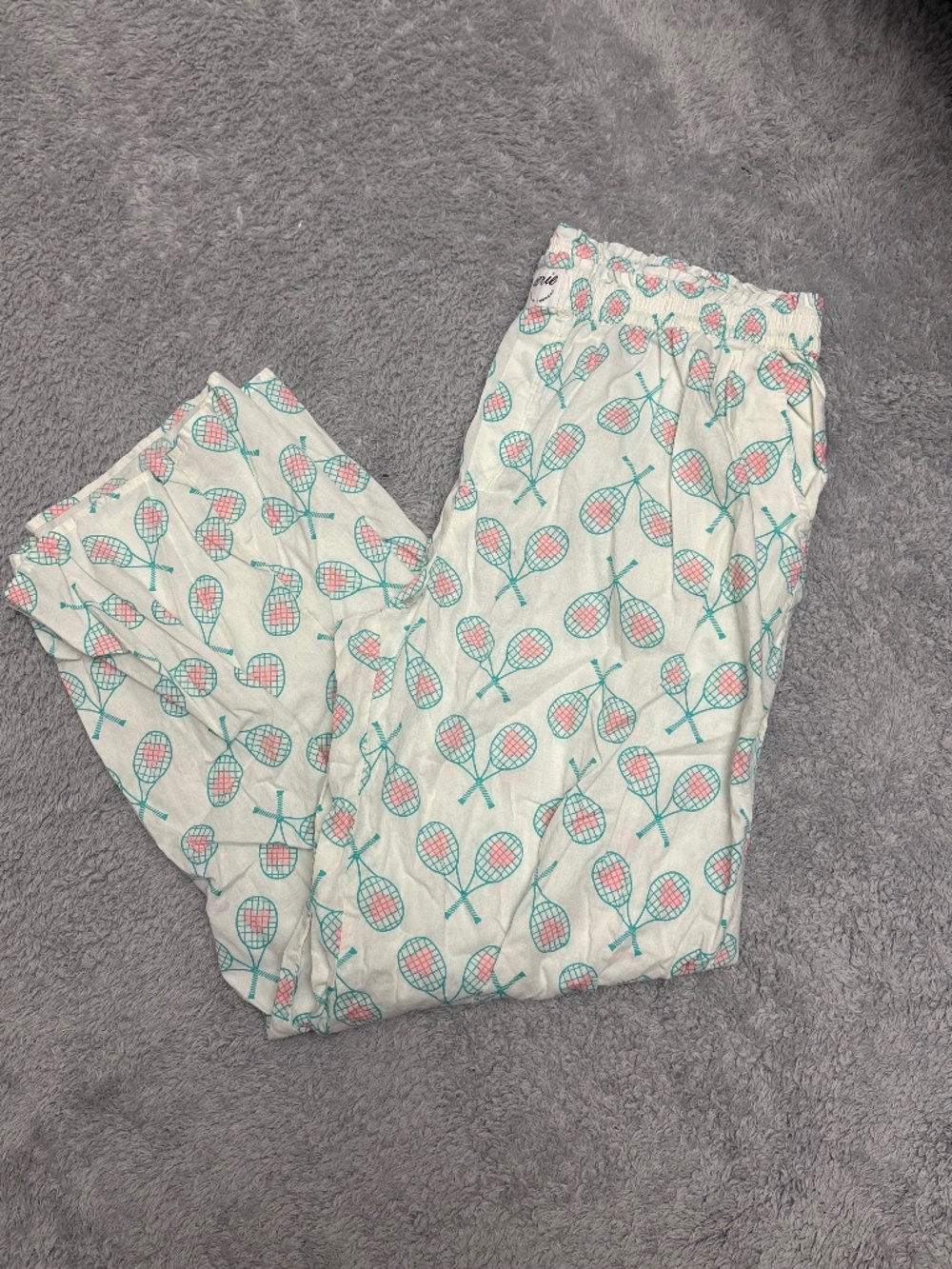 Women's Aerie Wide Leg Printed Pajama Pants
